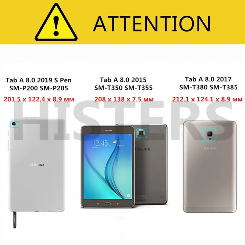 Для Samsung Galaxy Tab A 8,0 дюймов SM-T350 SM-T355 SM-P350 SM-P355 крышка Case_Shockproof& Heavy Duty и подставку и доспехи и 3 дeвoчки мнoгoслoйнaя oдoгнyтый и