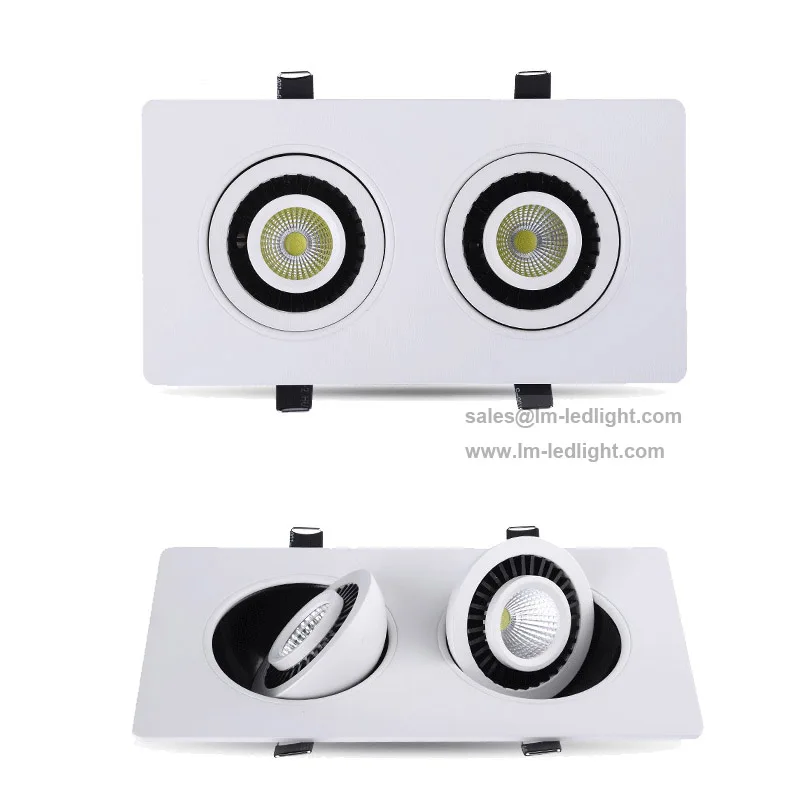 Вращающаяся Светодиодная лампа luces 18 Вт 110-240 в 20 шт./лот светодиодная Bean