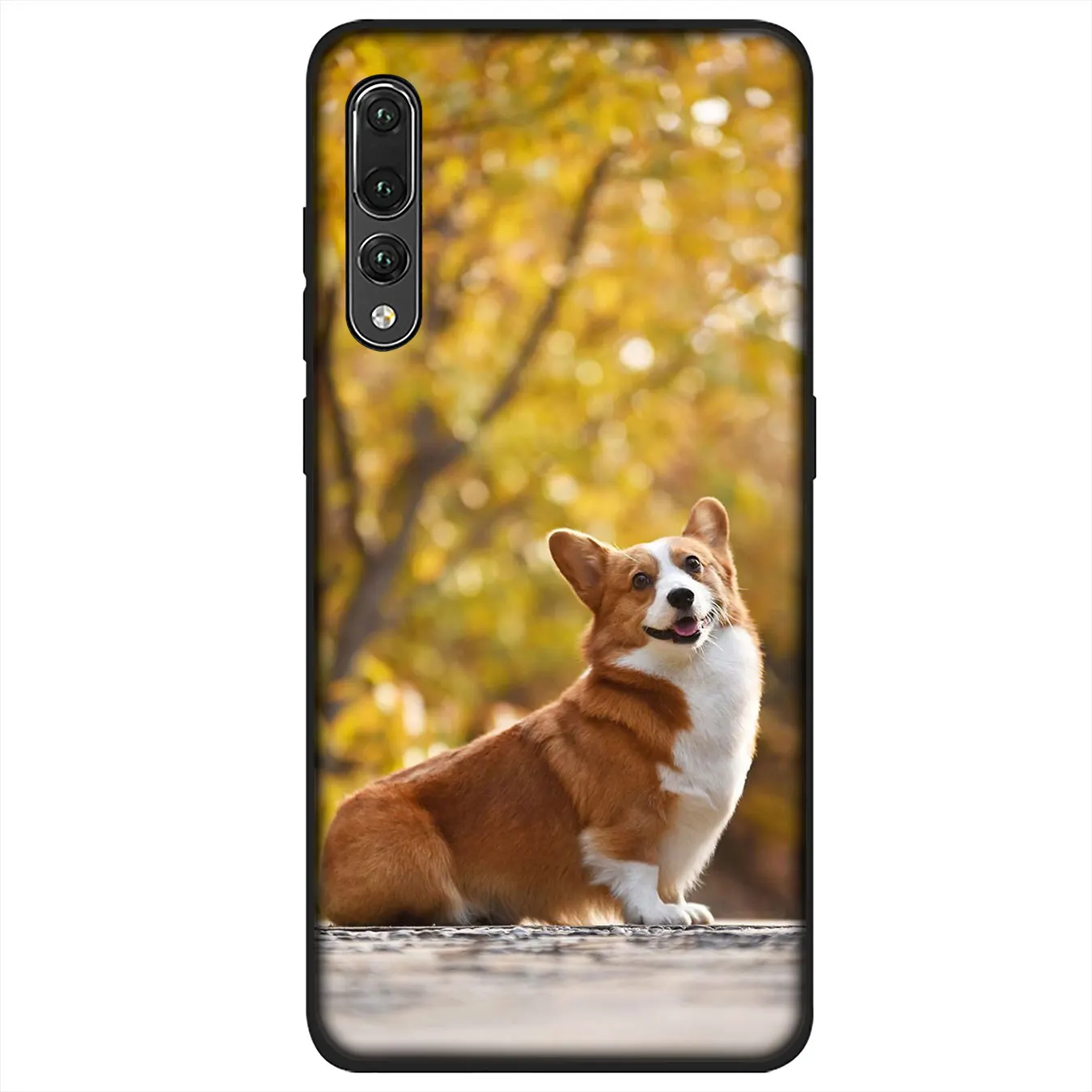 Мягкий силиконовый чехол YIMAOC corgi dog Для Huawei Y9 Y7 Y6 Prime 2019 Honor 20 8C 8X 8 9 9X 10 Lite 7C 7X 7A Pro