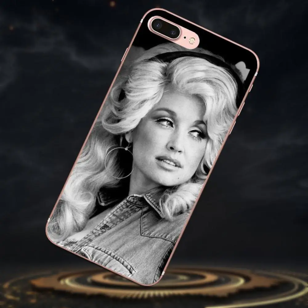 Чехлы из ТПУ для Samsung Galaxy Note 5 8 9 S3 S4 S5 S6 S7 S8 S9 S10 mini Edge Plus Lite Singer Dolly Parton | Мобильные