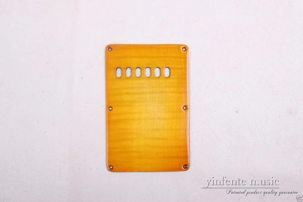 1 шт. накладка на заднюю панель электрической гитары древесина клена ручная