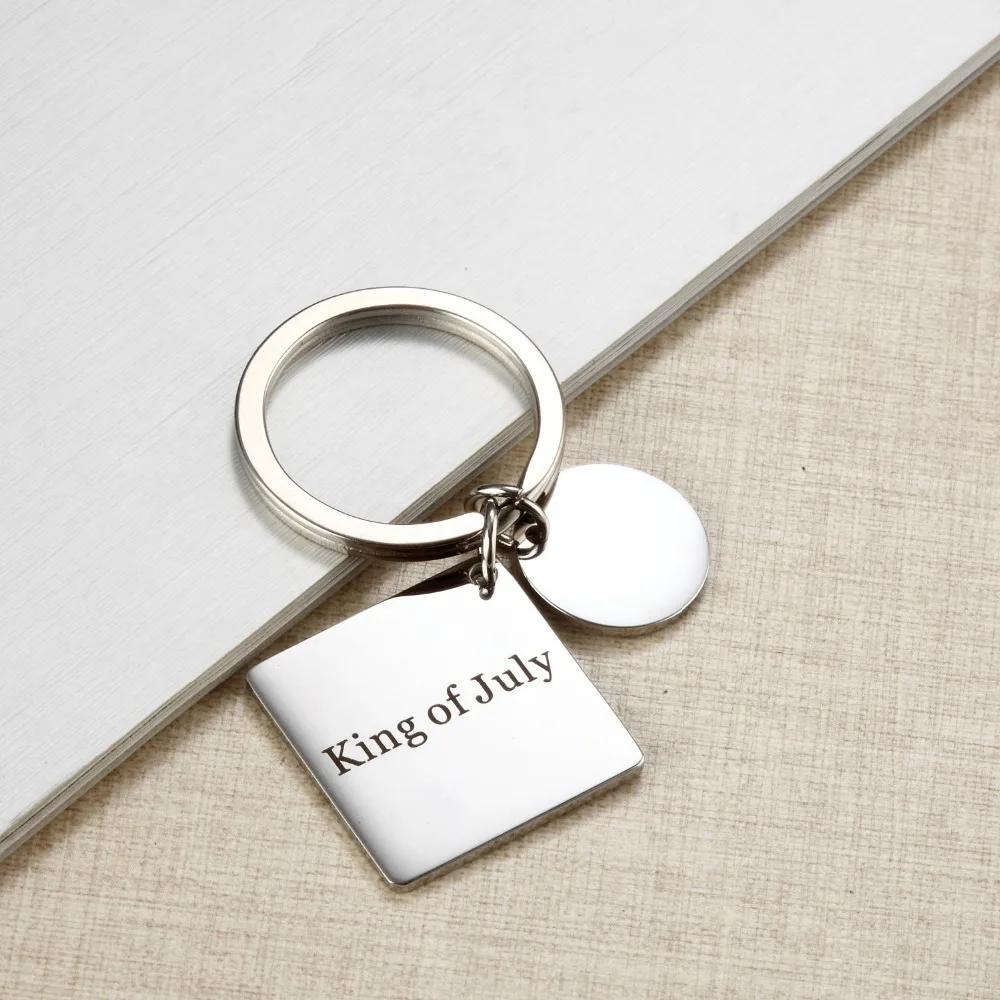Fathers Day Sale Personalized Calendar Keychain Signature calendar key chain Hand Stamped Date highlighted with heart | Украшения и