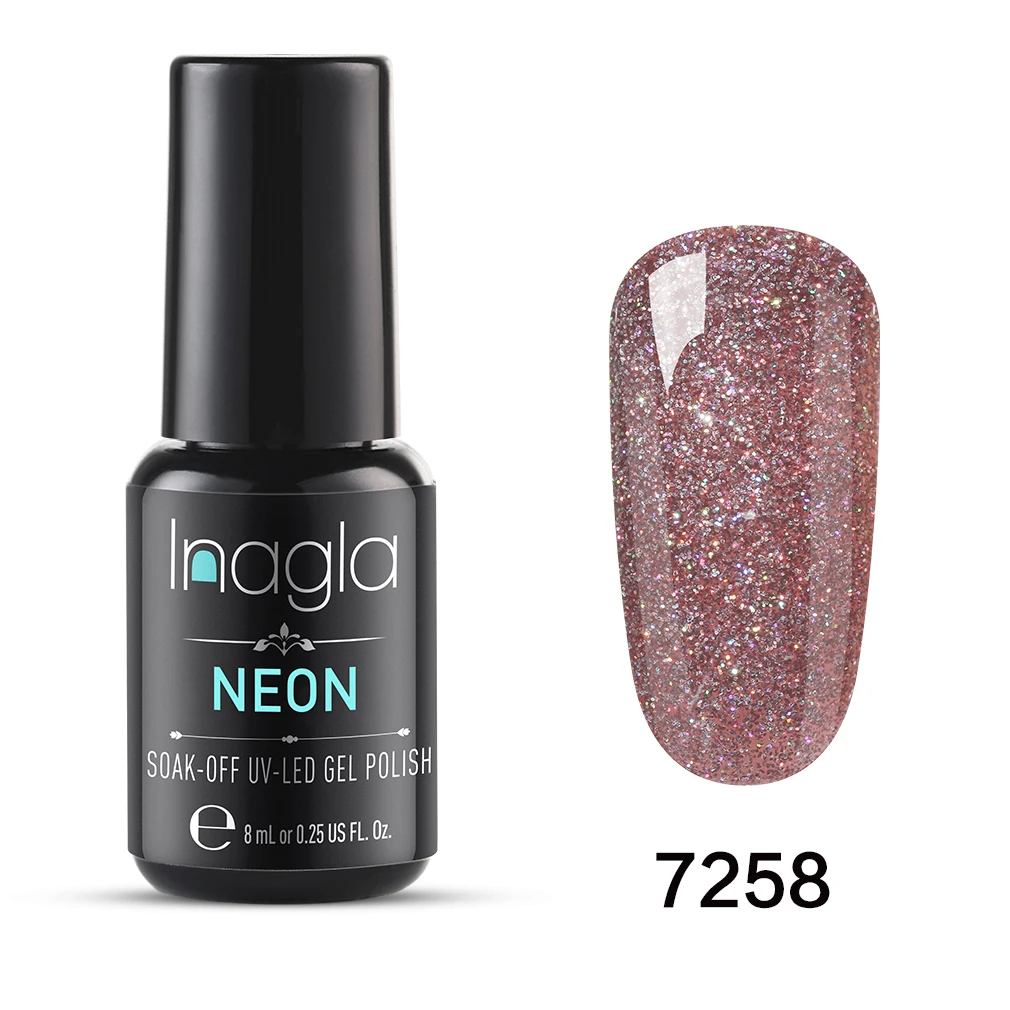 Inagla Nail Gel Polish High Quality UV LED 8ML Extension Design Long-lasting Soak Off Varnish Gelpolish | Красота и здоровье