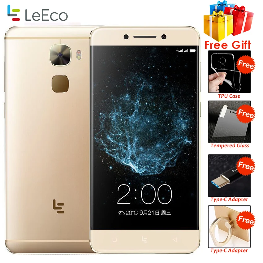 Оригинальный LeEco Pro 3 Letv Le 3X720 5 &quotSnapdragon 821 4 ядра 2 35 ГГц г Оперативная память 32