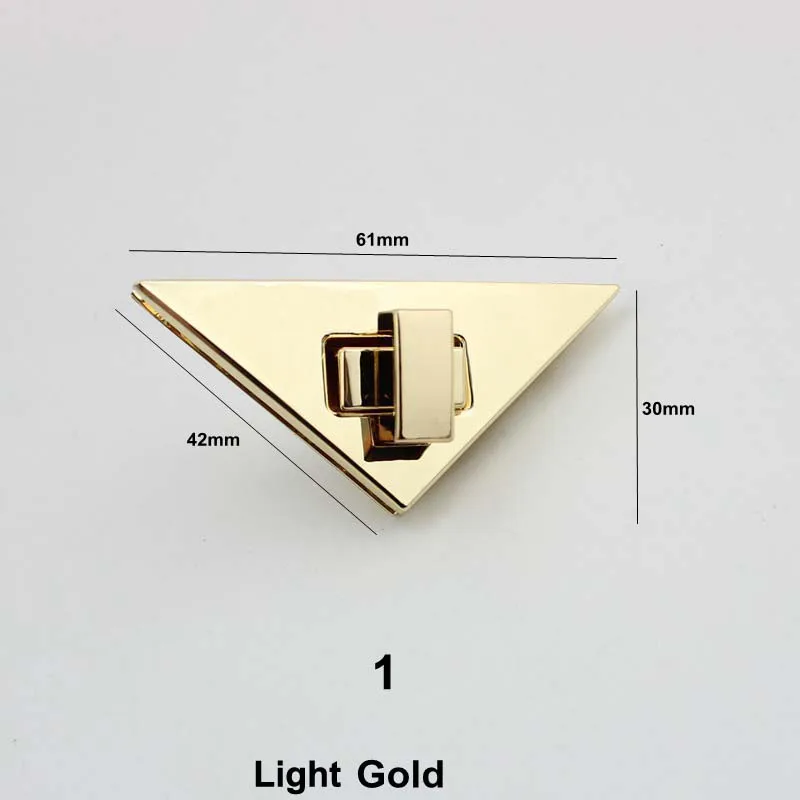 1 light gold Замки ассортимент ремонтных сумок, 1 шт. замок ремонт вашего кошелька, замок для экономии дамских сумок, ремонт женских личных сумок кошелек - Цвет: 1 light gold