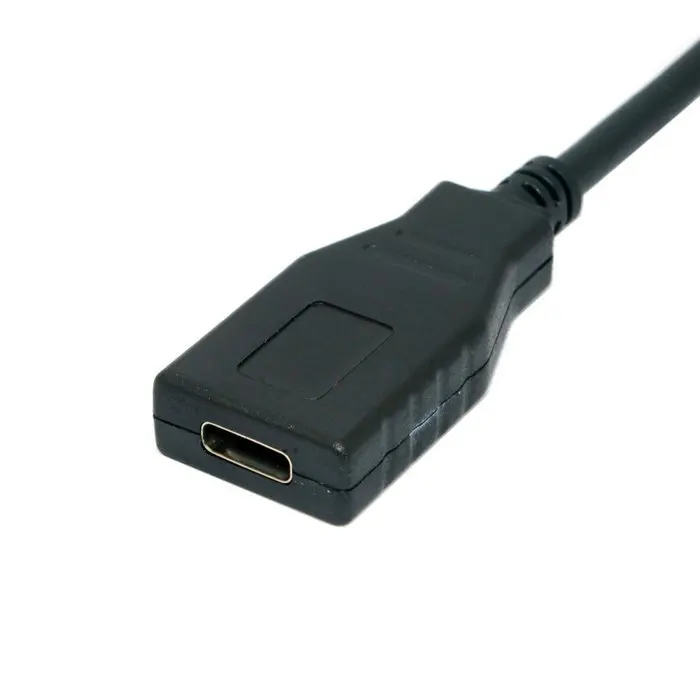 50 шт./лот USB-C USB 3 1 Тип C папа к женскому Удлинительный кабель для передачи данных