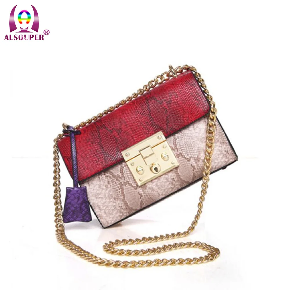 Новые женские серпантин Crossbody мешочки кошелек женский цепи ремни | Багаж и сумки