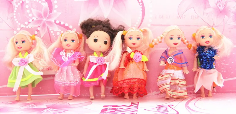 Лидер продаж 100 шт. подарок на день рождения для девочек аксессуары платья Барби