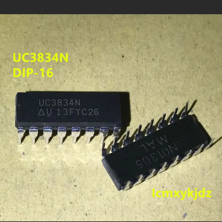 

1Pcs/Lot , UC3834N UC3834 DIP-16 ,New Oiginal Product New original free shipping fast delivery