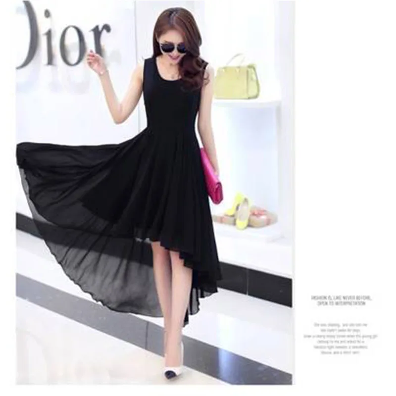 Женское асимметричное платье с ласточкиным хвостом Пляжное длинное в богемном