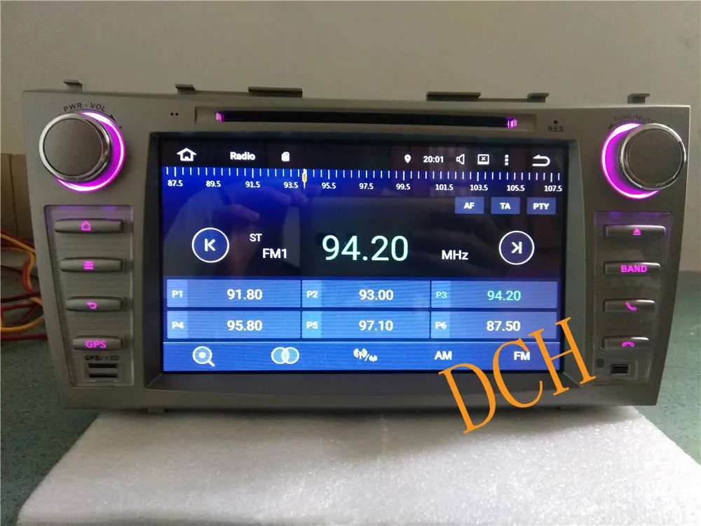 7 ''4 GB ram Android 8,0 7,1 автомобильный dvd-плеер для Toyota Camry Aurion 2006-2011 стерео радио-планшет PC gps навигация 4GB ram