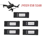 Аккумулятор Lipo 3,7 в 500 мА  ч для дрона Eachine E58 S168 JY019 RC, запасные части для квадрокоптера, сменный аккумулятор 3,7 в