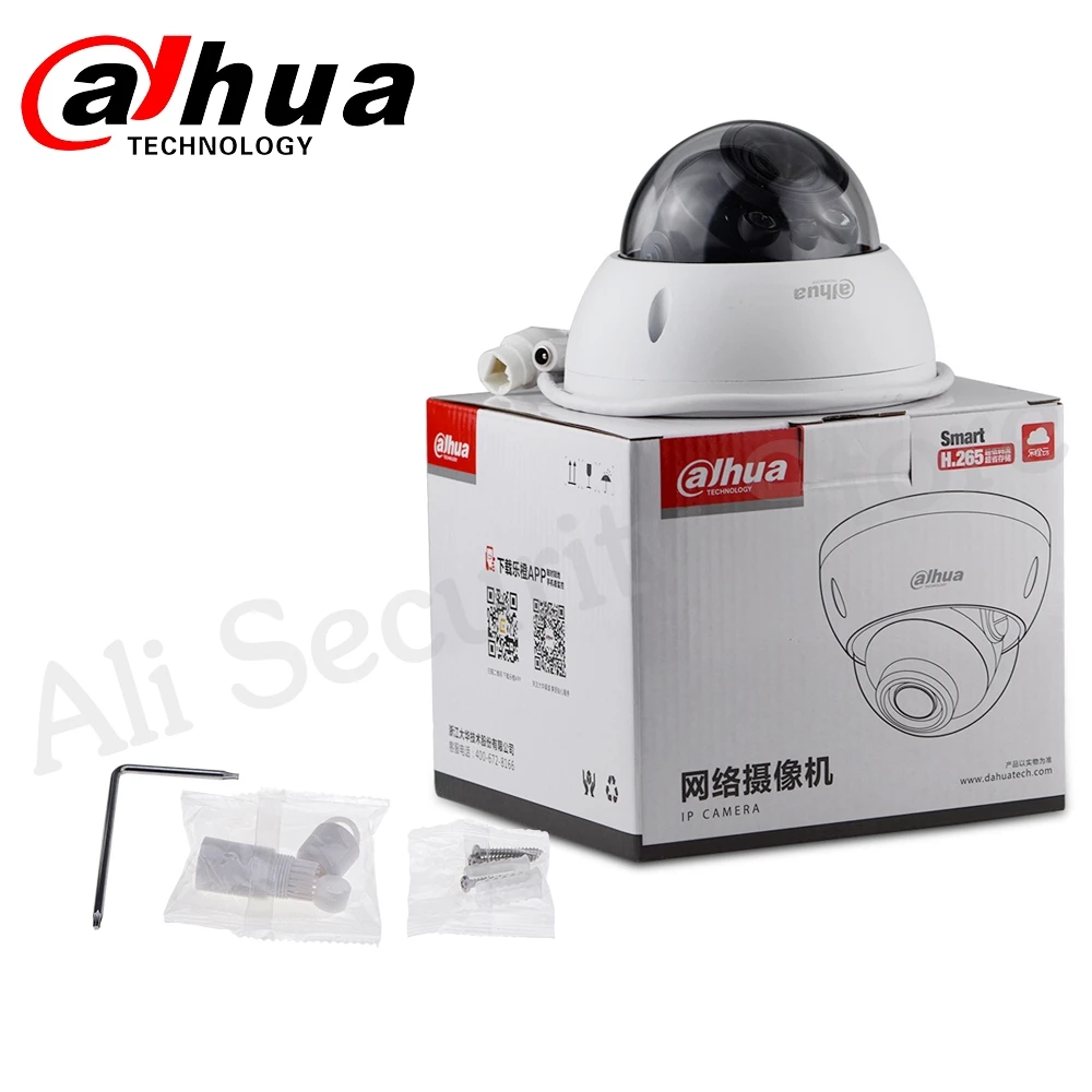 

Dahua IPC-HDBW4631R-ZS 6MP IP CCTV POE 2,7 ~ 13,5 H.265 50M IR MSX SD IK10