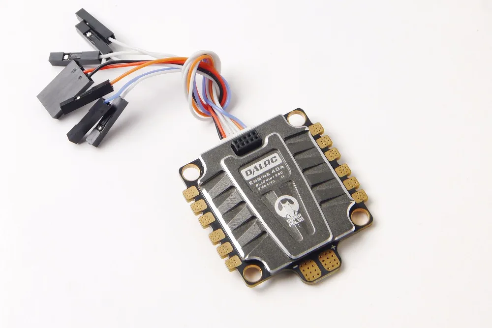 DALRC ENGINE PRO 40A 4 в 1 ESC 3 5S blheli _ 32 Brushless DSHOT1200 Ready w/ 5V BEC обновленная версия для гоночного