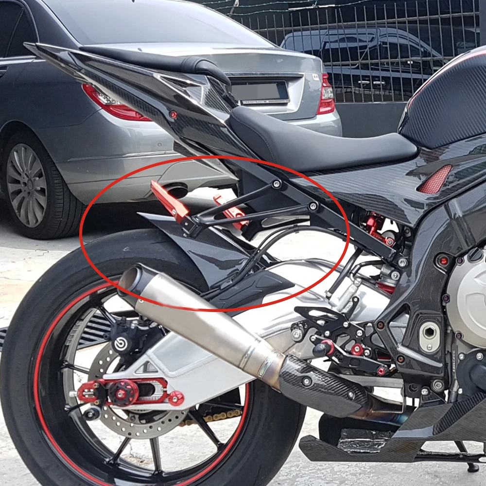 Углеродное волокно мотоциклетные полные комплекты обтекателей брызговик заднее