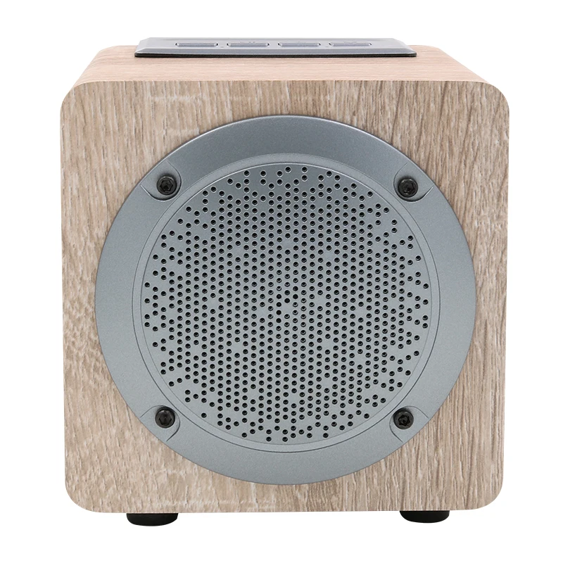 ZOP Деревянный беспроводной Bluetooth динамик Портативный hifi звуковая система 3D