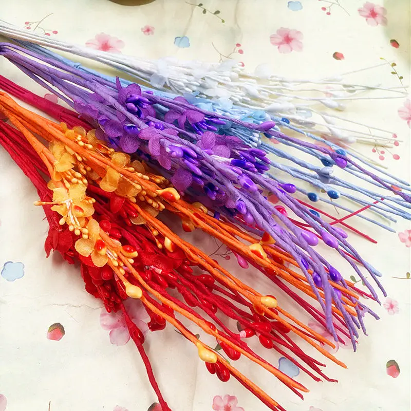 Искусственные искусственные ягоды сливы 10 шт./Артикул 30 см свадебное украшение