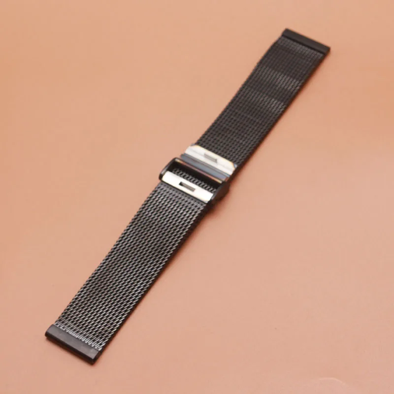 

Watch Band 316L Stainless Steel Watchband for Smart Watch Wristband with Folding Buckle 18 20 21 22 24mm Mesh Hard bracelet New'
