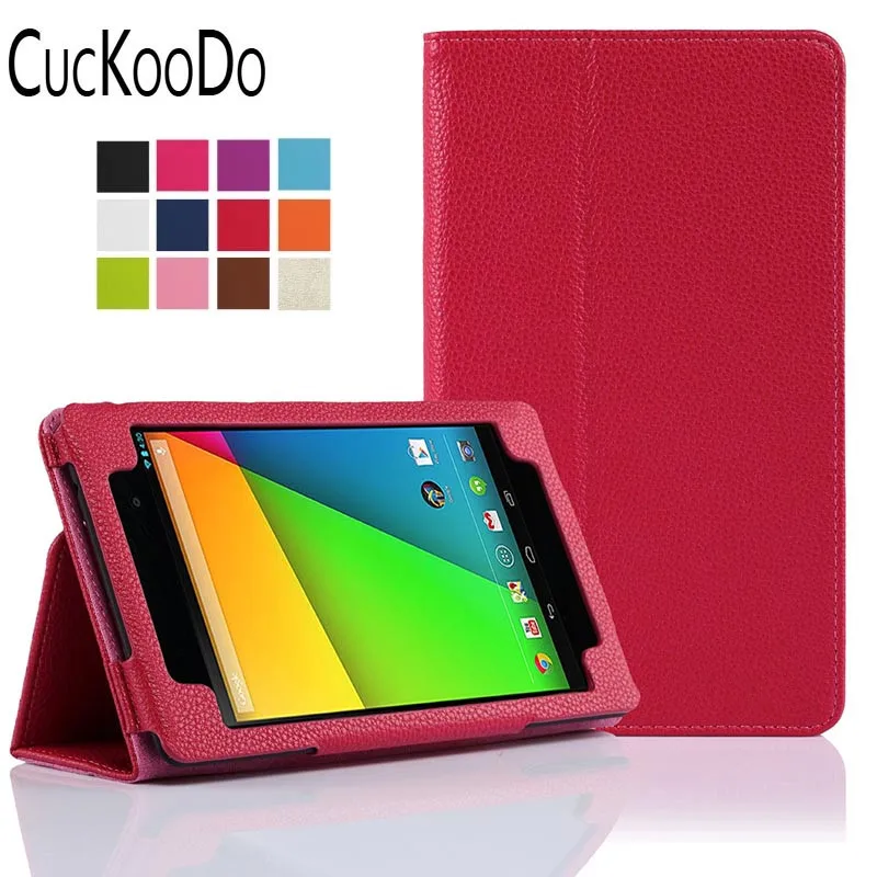 CucKooDo для Google Nexus 2nd 7 '' тонкий Чехол книжка с несколькими углами обзора 2 го