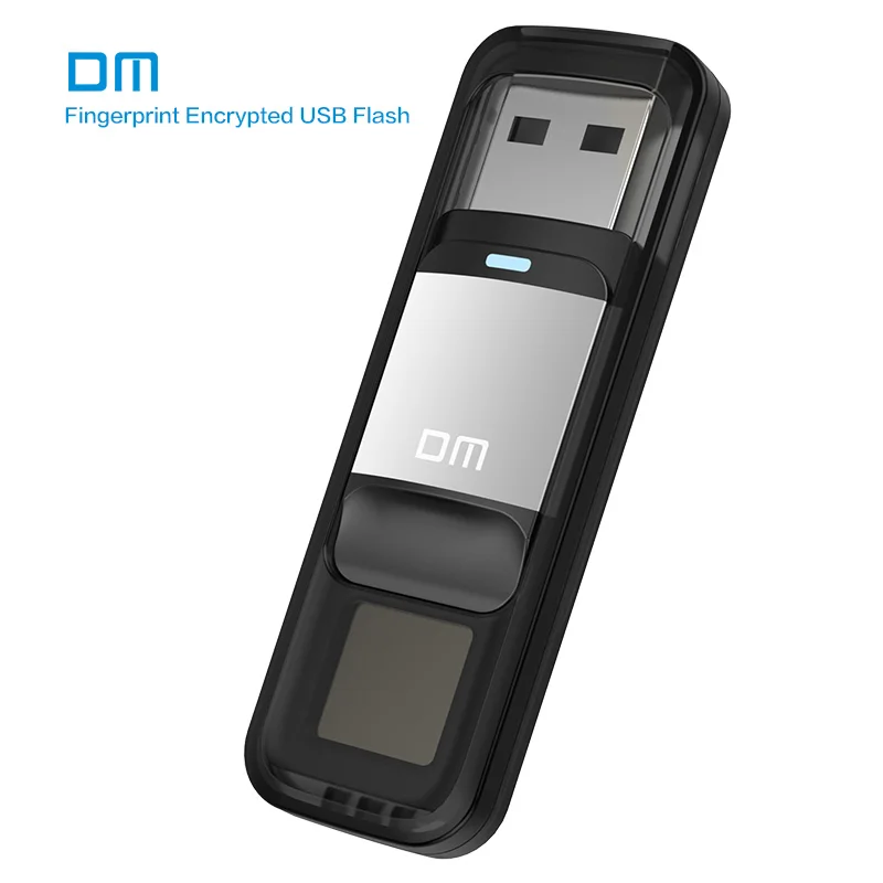 DM PD061 USB 2 0 64 Гб U флеш накопитель с функцией шифрования отпечатков пальцев