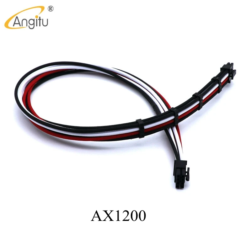 Премиум рукавом 8Pin 6 + 2Pin PCI E модульный кабель питания для Corsair AX1200| |