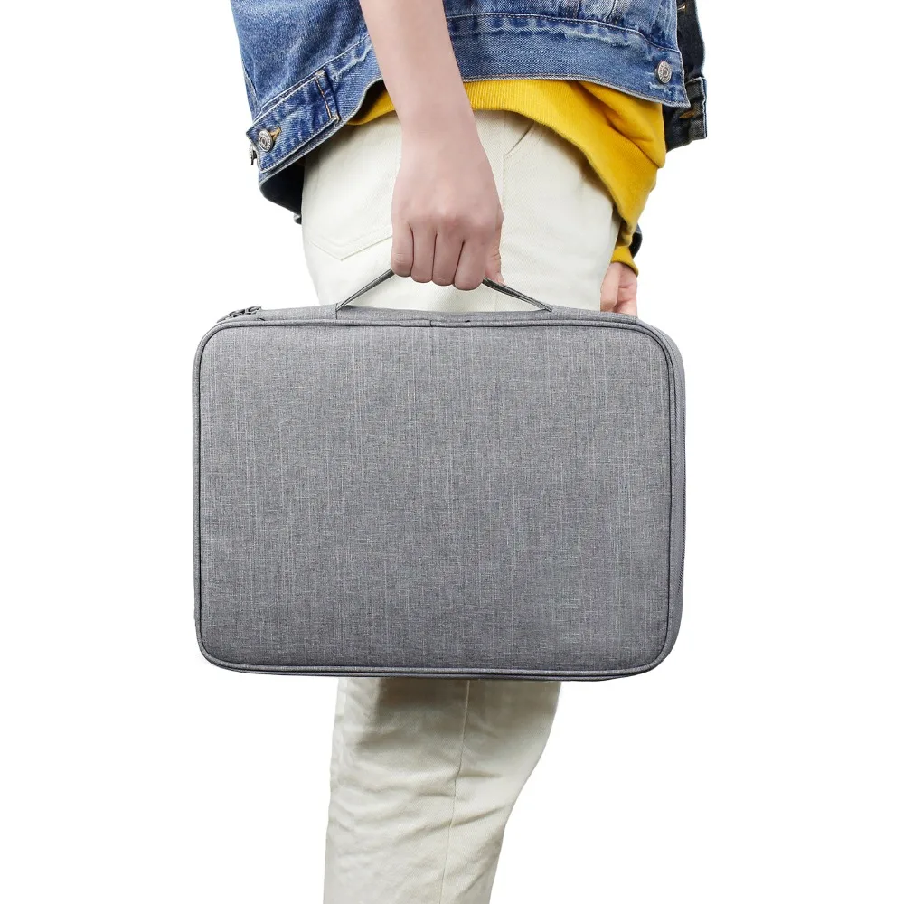 Boona 12/13,3 дюймов Портативная сумка для ноутбука Оксфорд на молнии для Macbook air 13 дюймов Повседневная портативная водонепроницаемая сумка для ноутбука