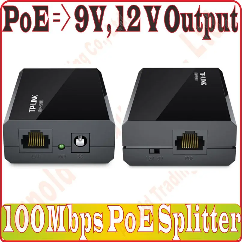 100 метров Стандартный IEEE802.3 AF POE сепаратор модуль питания PoE сетевой 37 в/57 В до 12 В/9