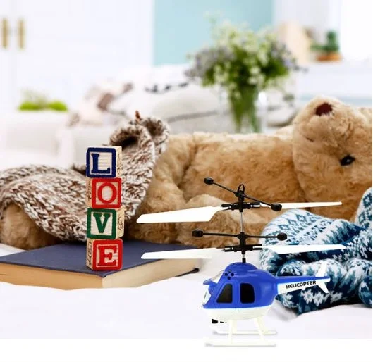 Мини Дрон RC Летающий индукционный Квадрокоптер Инфракрасный датчик Вертолет