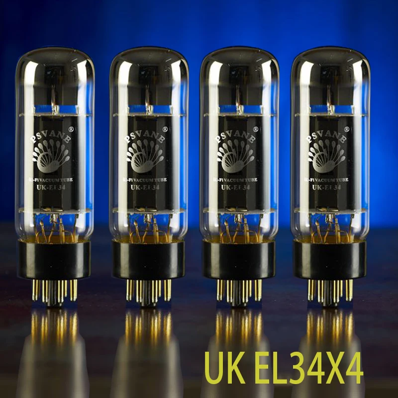Бесплатная доставка 4 шт Psvane UK EL34 (EL34B 6CA7 Z T WE6CA7) HIFI подходящие quad vacuume трубы