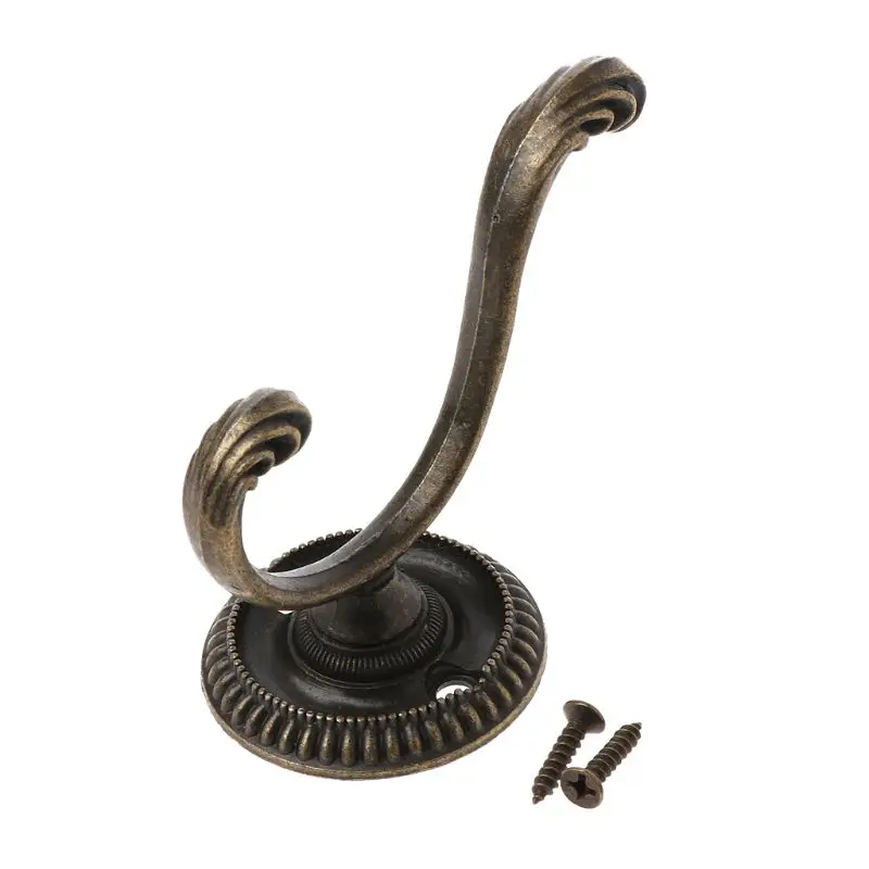 

Винтажные бронзовые крючки для одежды