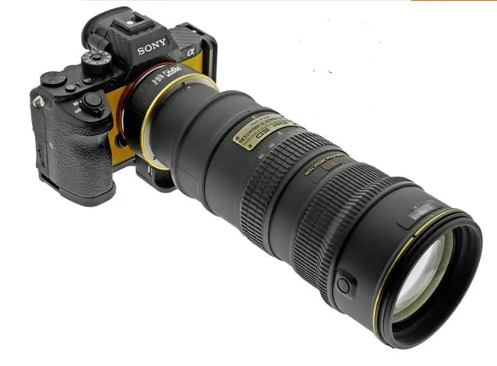 Новый адаптер для камеры с автофокусом PEIPRO N/G E Nikon G Sony E/AF/A7R2/A9/A7R3|auto focus adapter|adapter