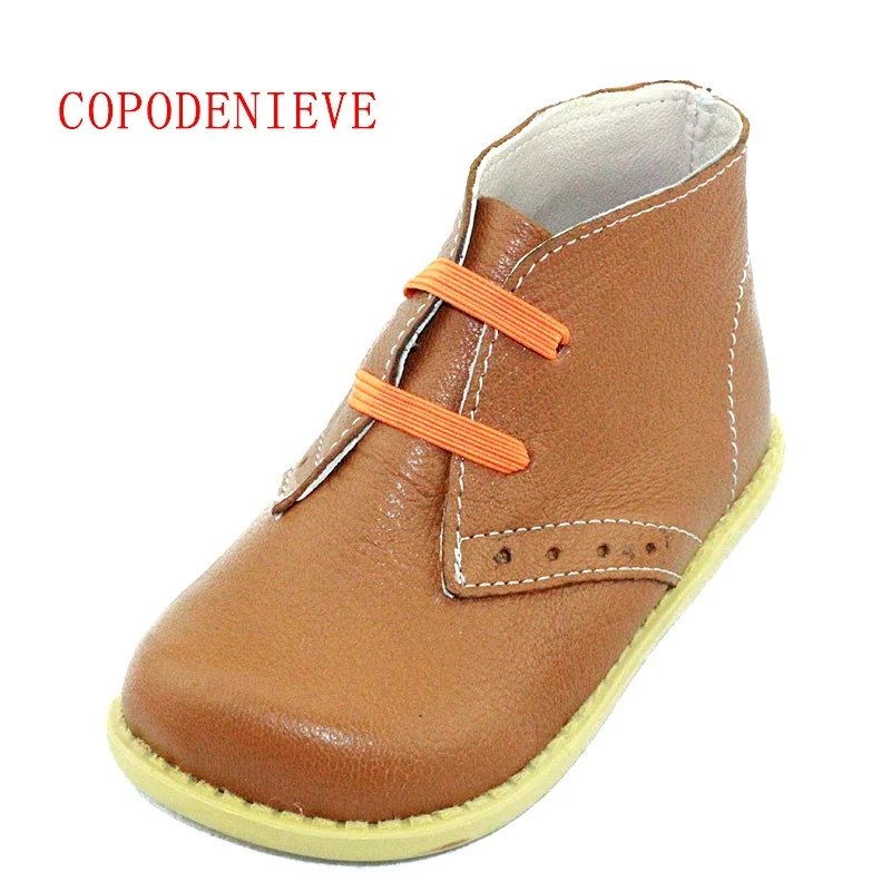 COPODENIEVE Chaussures enfants модные зимние ботинки martin для мальчиков и девочек короткие botas
