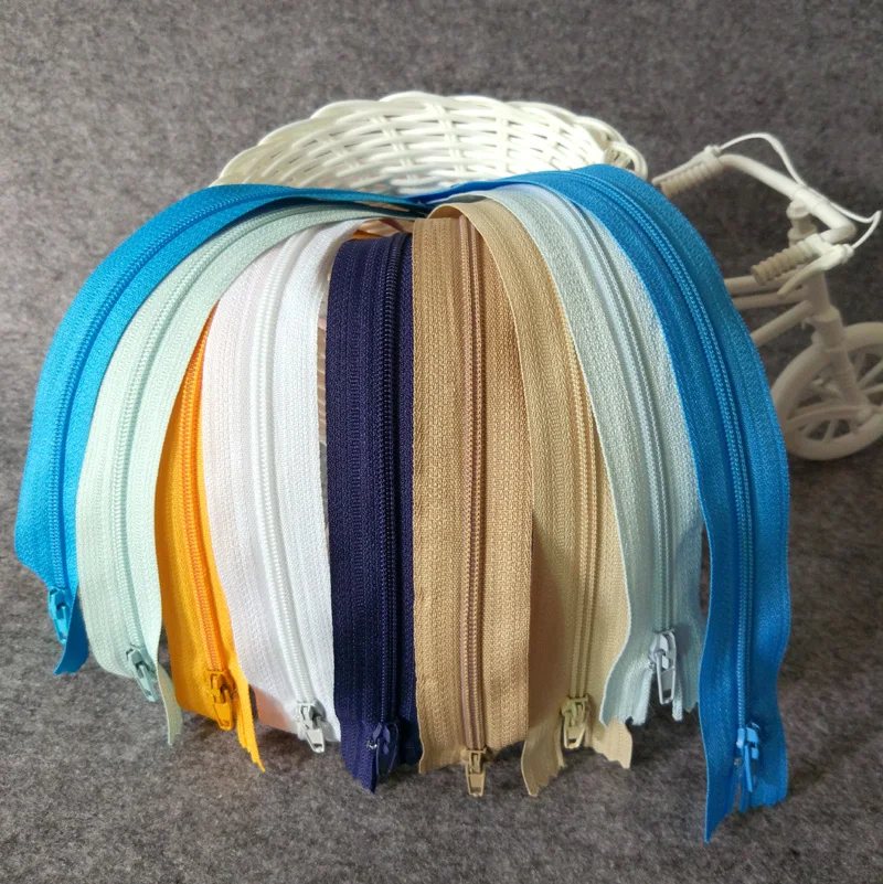 10 шт./лот Нейлоновая Лента Молнии Катушки Портной Канализационные Ремесло 9