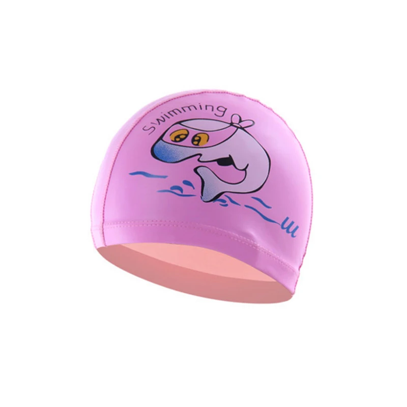 JAZERO дети эластичный Водонепроницаемый ПУ ткань плавательный колпачок для детей