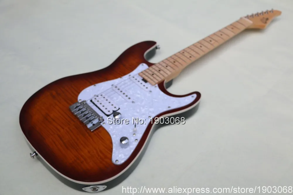 Новое поступление Suh электрогитара, Wilkinson Tremolo& H-S-S pickup, клен шеи и головы гитары