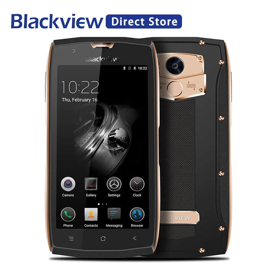 Оригинальный Blackview BV7000 Android 7 0 смартфон 5 дюймов MT6737T 4 ядра мобильный телефон 2 Гб +