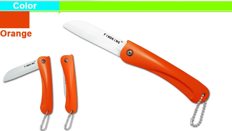 Бренд FINDKING 3 дюйма цветной экологически чистый оксид циркония складной кухонный