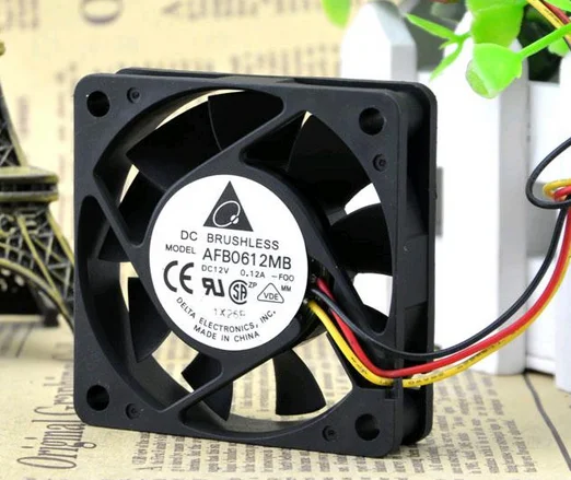 

AFB0612MB 6015 12V 0.12A 6cm 3 провода