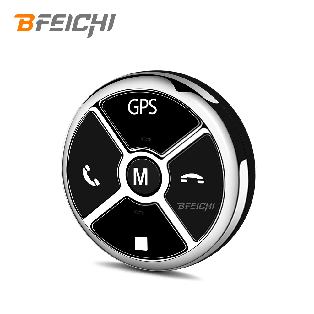 Набор универсальных беспроводных кнопок на рулевое колесо автомобиля с умным пультом дистанционного управления и возможностью управления через шину canbus.