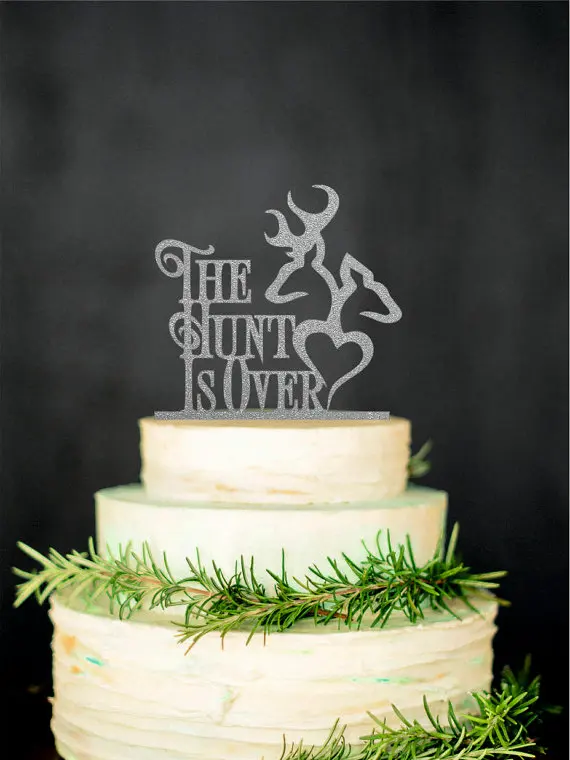 Олень свадебный торт Топпер выпечка деревенский топпер для торта|topper cake wedding|topper