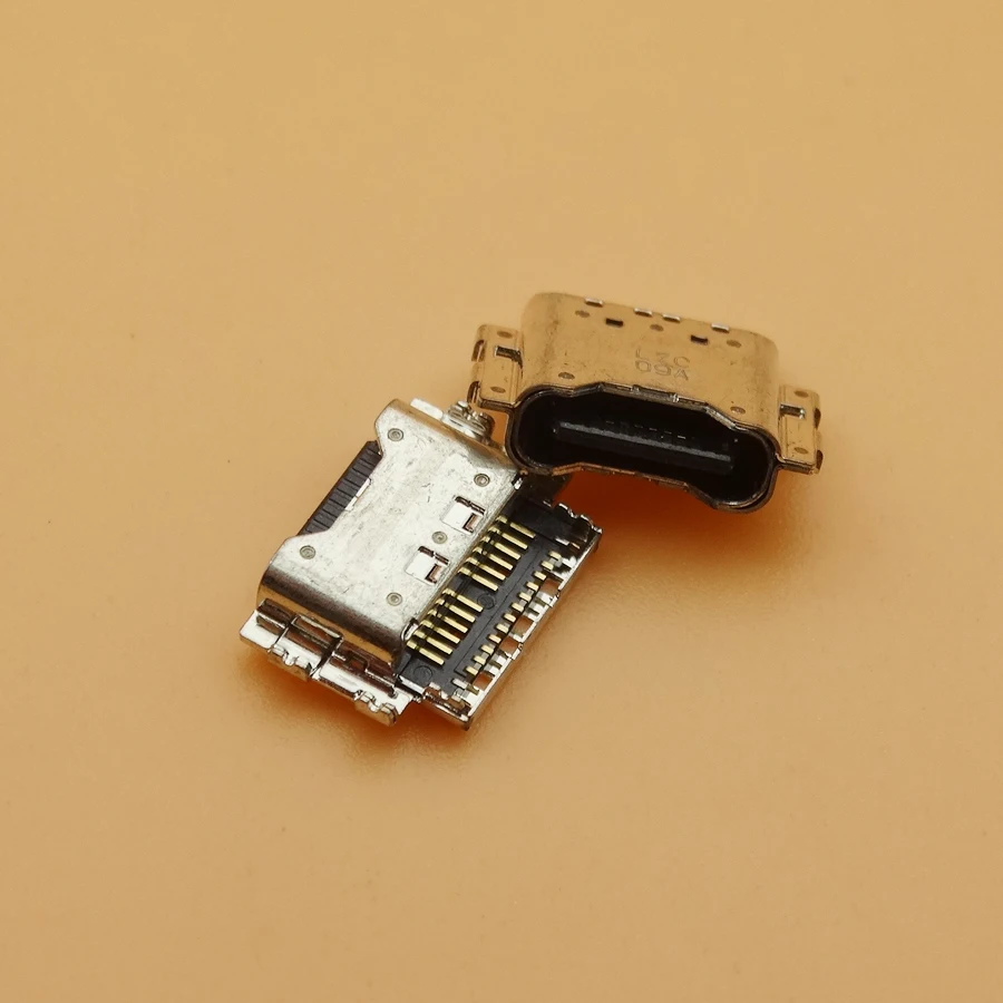 10 шт./Лот USB-коннектор для зарядного порта Samsung Galaxy Tab A 8 0 A2 T380 T385 A9 A920 A920F 2018 разъем