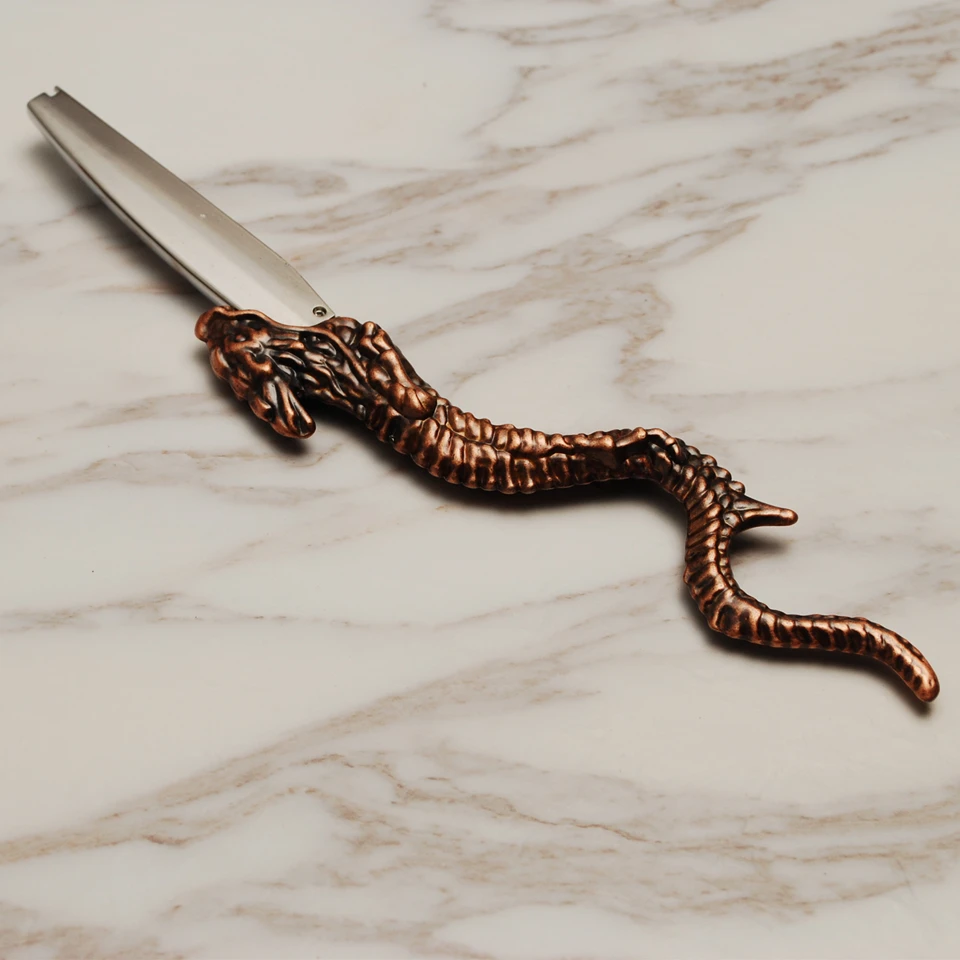 Профессиональный резчик для волос острое/тонкое лезвие Парикмахерская Бритва