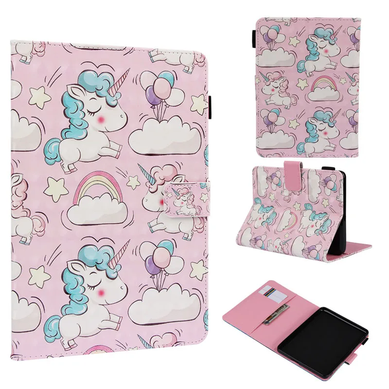 Магнитный умный чехол из искусственной кожи чехол для Amazon New Kindle 10th Generation Release Capa Funda для Kindle Coque Shell - Цвет: Case