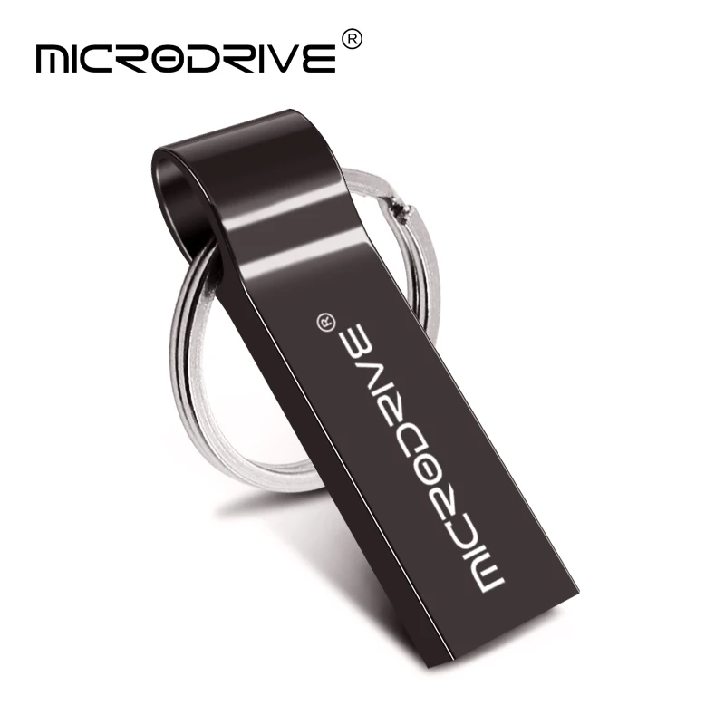 USB 2 0 металлический флеш накопитель 32 Гб 64 16 ГБ 8 внешняя карта памяти с кольцом для