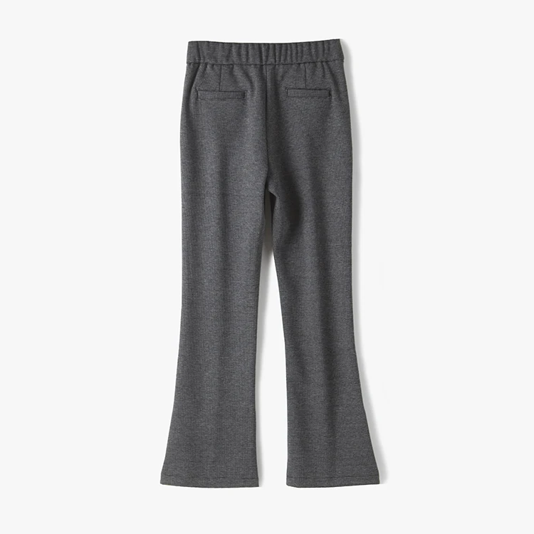 Женские винтажные Houndtooth Flare белье Штаны 2017 Осень|linen pants|pants women autumnvintage pants |