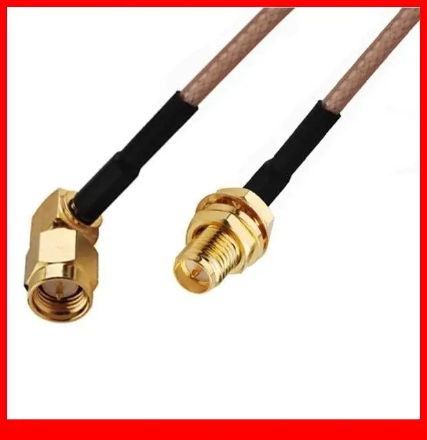 

10 шт 20 см RF Pigtail SMA Мужской правый угол для RP-SMA женский (штырь) кабель RG316