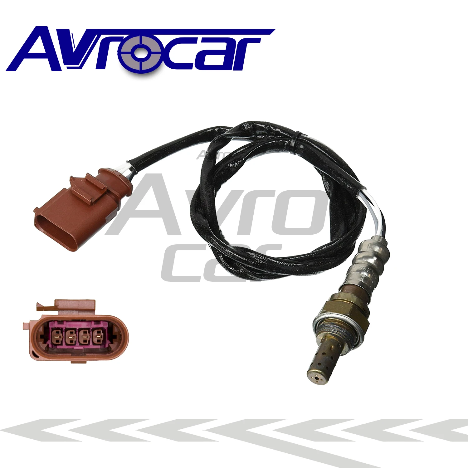 Кислородный датчик AVROCAR O2 06E906265D Подходит для AUDI A6L C6 2 4 2005- проводка ниже по потоку