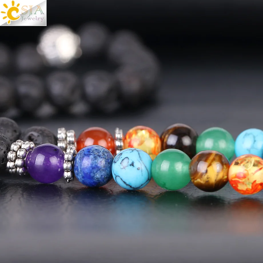 Женская чакра с 7 элементами|strand bracelets|bead braceletbracelet multilayer |