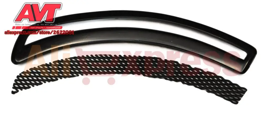 Стайлинг колодки 2 шт./сер на передних крыльях (с сеткой) для Mitsubishi Lancer X 2007 2017