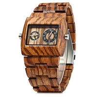 bewell quartz watch men wood watches dual time zones male dress watches elegant fashion waterproof watches relogio masculino